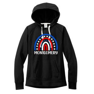 Montgomery Alabama Gift I Love Montgomery Usa Gift Women's Fleece Hoodie