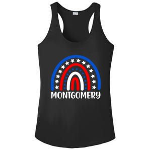 Montgomery Alabama Gift I Love Montgomery Usa Gift Ladies PosiCharge Competitor Racerback Tank