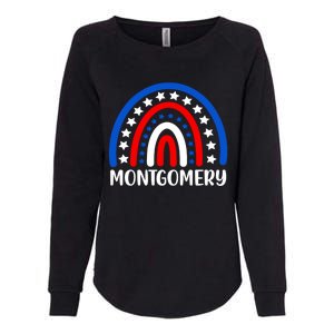 Montgomery Alabama Gift I Love Montgomery Usa Gift Womens California Wash Sweatshirt