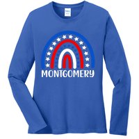 Montgomery Alabama Gift I Love Montgomery Usa Gift Ladies Long Sleeve Shirt