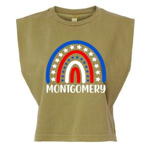 Montgomery Alabama Gift I Love Montgomery Usa Gift Garment-Dyed Women's Muscle Tee