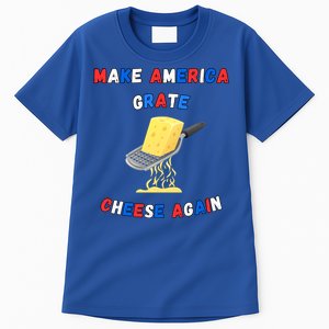 Make America Grate Cheese Again: 2024 Presidential Humor Gift Tall T-Shirt