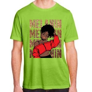 Melanin Afro Goddess Black Magic African Black History Gift Adult ChromaSoft Performance T-Shirt