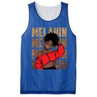 Melanin Afro Goddess Black Magic African Black History Gift Mesh Reversible Basketball Jersey Tank