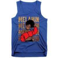 Melanin Afro Goddess Black Magic African Black History Gift Tank Top