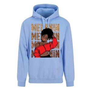 Melanin Afro Goddess Black Magic African Black History Gift Unisex Surf Hoodie