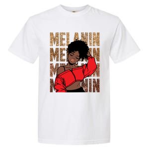 Melanin Afro Goddess Black Magic African Black History Gift Garment-Dyed Heavyweight T-Shirt