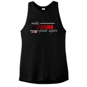 Make Alabama Great Again Ladies PosiCharge Tri-Blend Wicking Tank