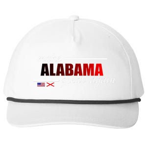 Make Alabama Great Again Snapback Five-Panel Rope Hat