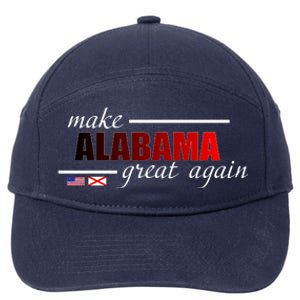 Make Alabama Great Again 7-Panel Snapback Hat