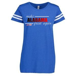 Make Alabama Great Again Enza Ladies Jersey Football T-Shirt