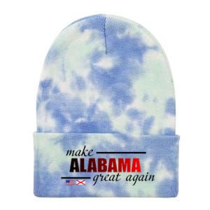 Make Alabama Great Again Tie Dye 12in Knit Beanie