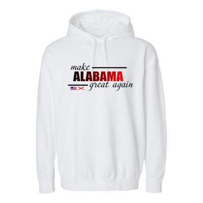 Make Alabama Great Again Garment-Dyed Fleece Hoodie