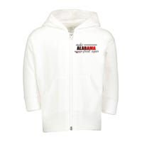 Make Alabama Great Again Toddler Zip Fleece Hoodie