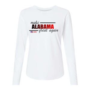 Make Alabama Great Again Womens Cotton Relaxed Long Sleeve T-Shirt