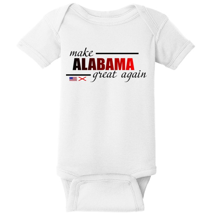 Make Alabama Great Again Baby Bodysuit