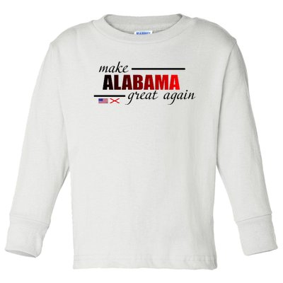 Make Alabama Great Again Toddler Long Sleeve Shirt