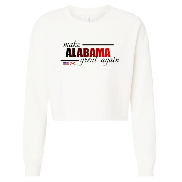 Make Alabama Great Again Cropped Pullover Crew