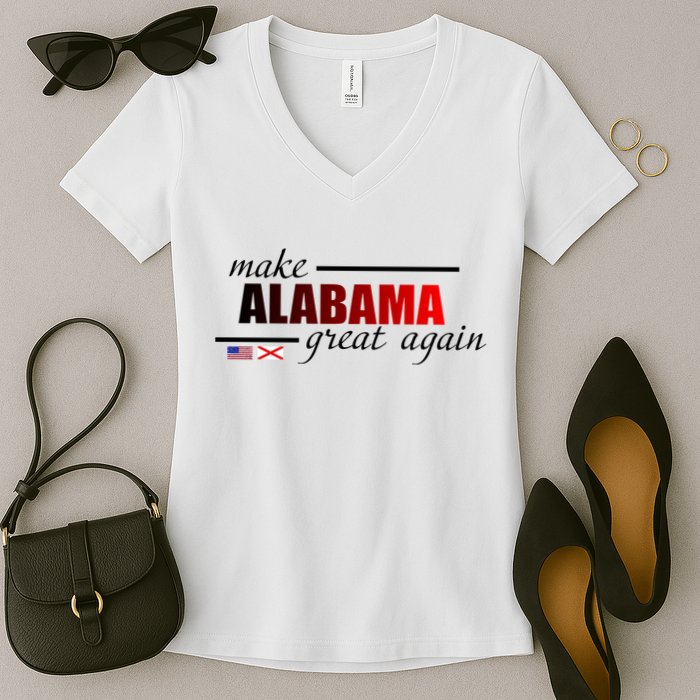 Make Alabama Great Again Women's V-Neck T-Shirt