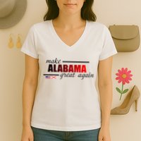 Make Alabama Great Again Women's V-Neck T-Shirt