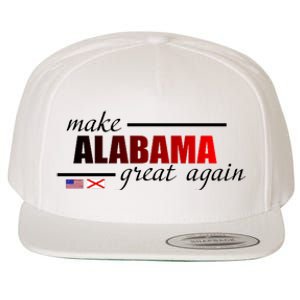 Make Alabama Great Again Wool Snapback Cap