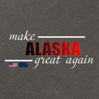 Make Alaska Great Again Cotton Canvas Backpack