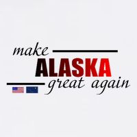 Make Alaska Great Again Golf Towel