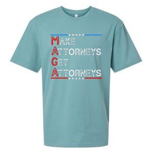 Make Attorneys Get Attorneys Sueded Cloud Jersey T-Shirt