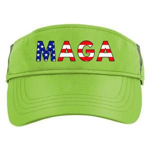 MAGA American Flag Adult Drive Performance Visor