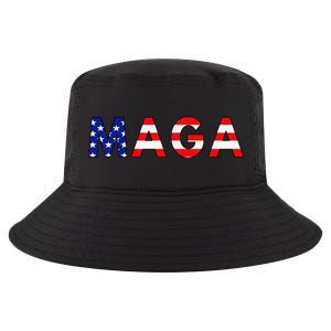 MAGA American Flag Cool Comfort Performance Bucket Hat