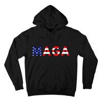 MAGA American Flag Hoodie