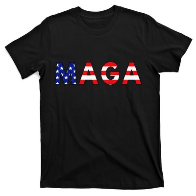 MAGA American Flag T-Shirt