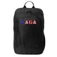 MAGA American Flag City Backpack