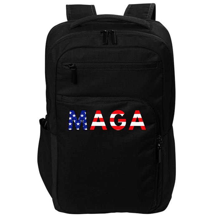 MAGA American Flag Impact Tech Backpack