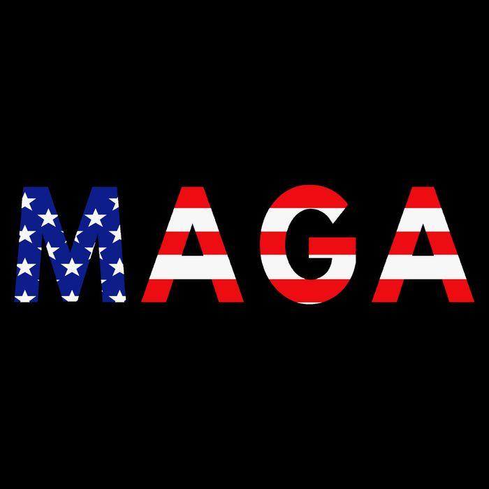 MAGA American Flag Flatbill Hat