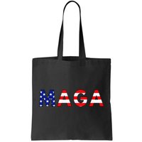 MAGA American Flag Tote Bag