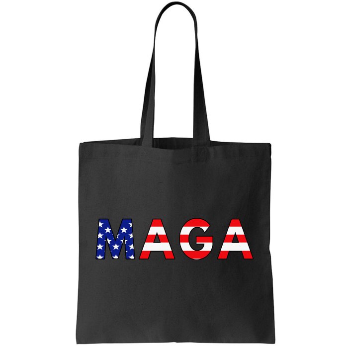 MAGA American Flag Tote Bag