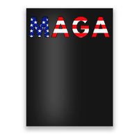 MAGA American Flag Poster