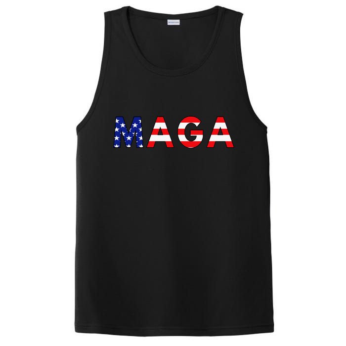 MAGA American Flag PosiCharge Competitor Tank