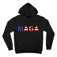 MAGA American Flag Tall Hoodie