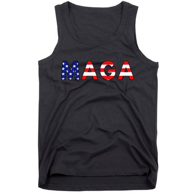 MAGA American Flag Tank Top