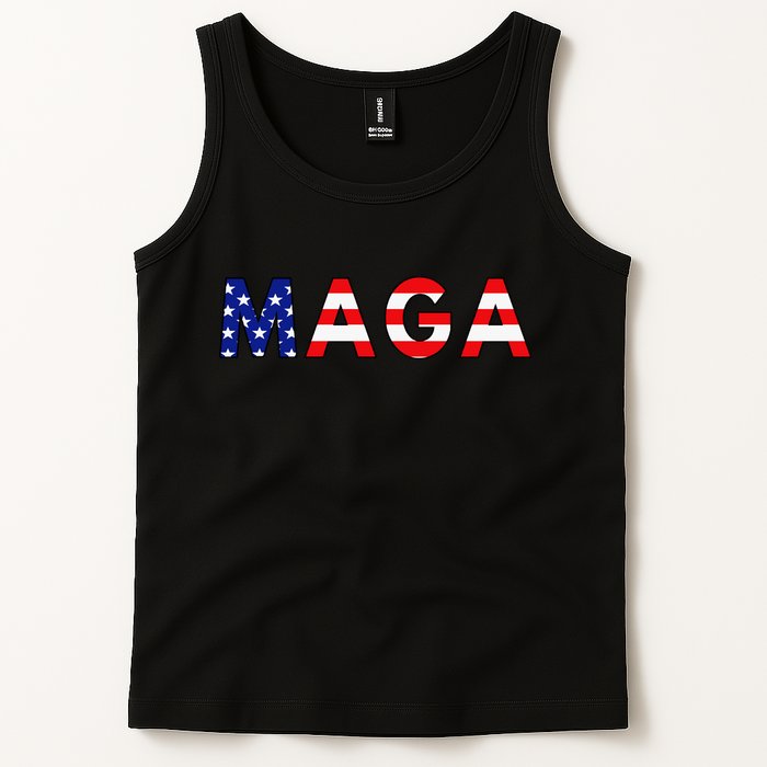 MAGA American Flag Tank Top
