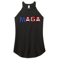 MAGA American Flag Women's Perfect Tri Rocker Tank