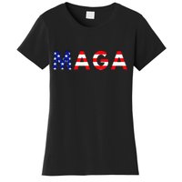 MAGA American Flag Women's T-Shirt