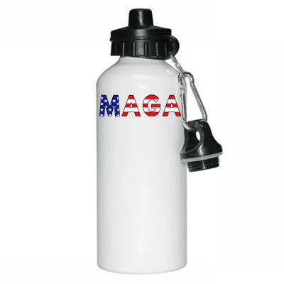 MAGA American Flag Aluminum Water Bottle