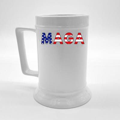 MAGA American Flag Beer Stein