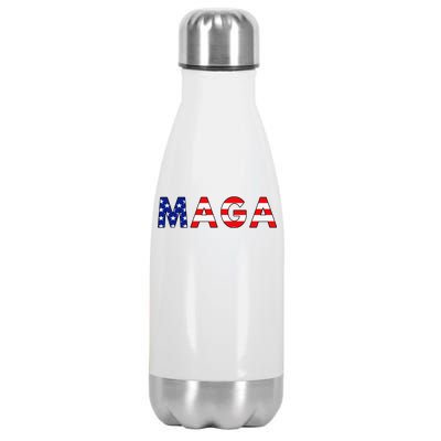 MAGA American Flag Stainless Steel Insulated Water Bottle