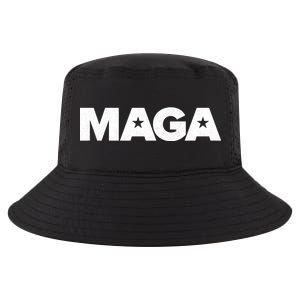 MAGA Distressed Logo Make America Great Again Cool Comfort Performance Bucket Hat