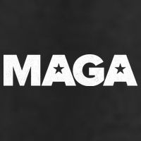 MAGA Distressed Logo Make America Great Again 7 Panel Mesh Trucker Snapback Hat