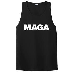 MAGA Distressed Logo Make America Great Again PosiCharge Competitor Tank